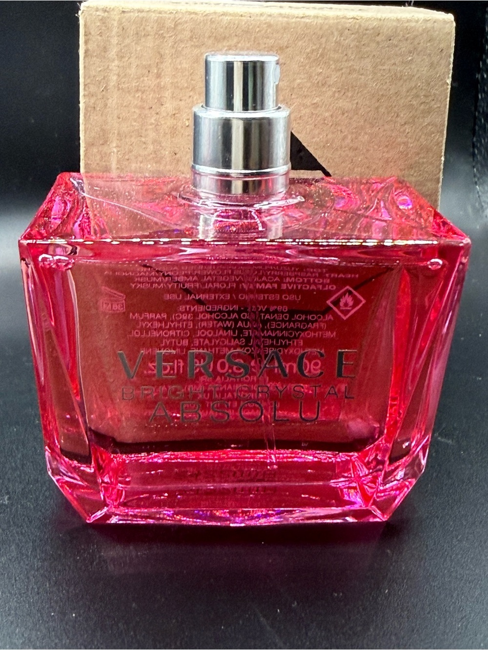 Versace Bright Crystal Absolu 90ml in Tester Box - Picture 2 of 3